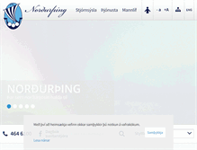 Tablet Screenshot of nordurthing.is